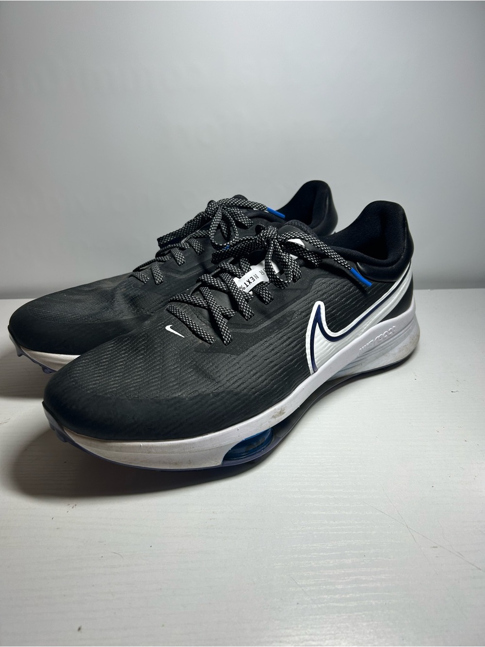 Nike Men’s Black White golf shoes